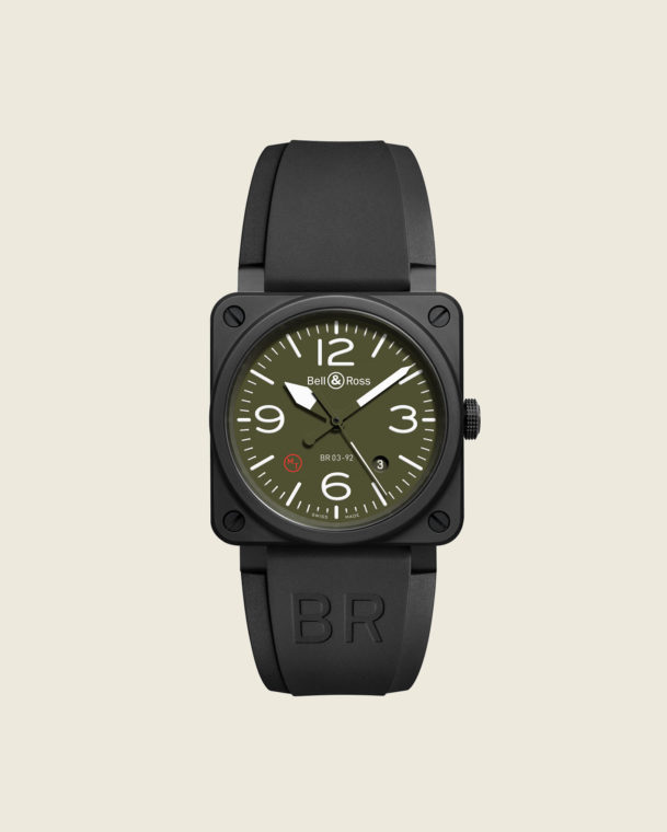 reloj bell & ross br03-92 Military Type BR0392-MIL-CE
