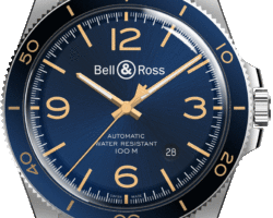 reloj bell & ross br v2-92 aeronavale BRV292-BU-G-ST/SCA