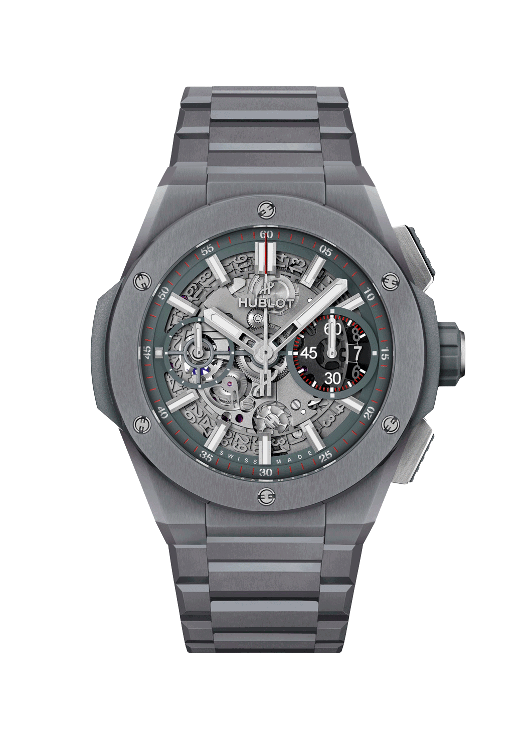 reloj hublot big bang integrated ceramic gris 451.FX.6923.FX