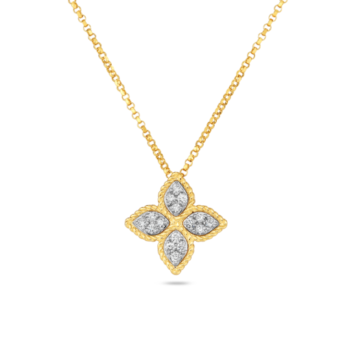 collar roberto coin princess flower diamantes 7771317ajchx