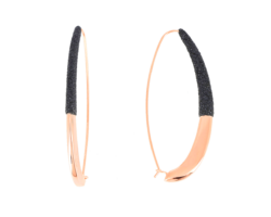 Aretes en oro rosa Polvere di Sogni