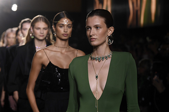 Desfile de joyas Messika por Kate Moss