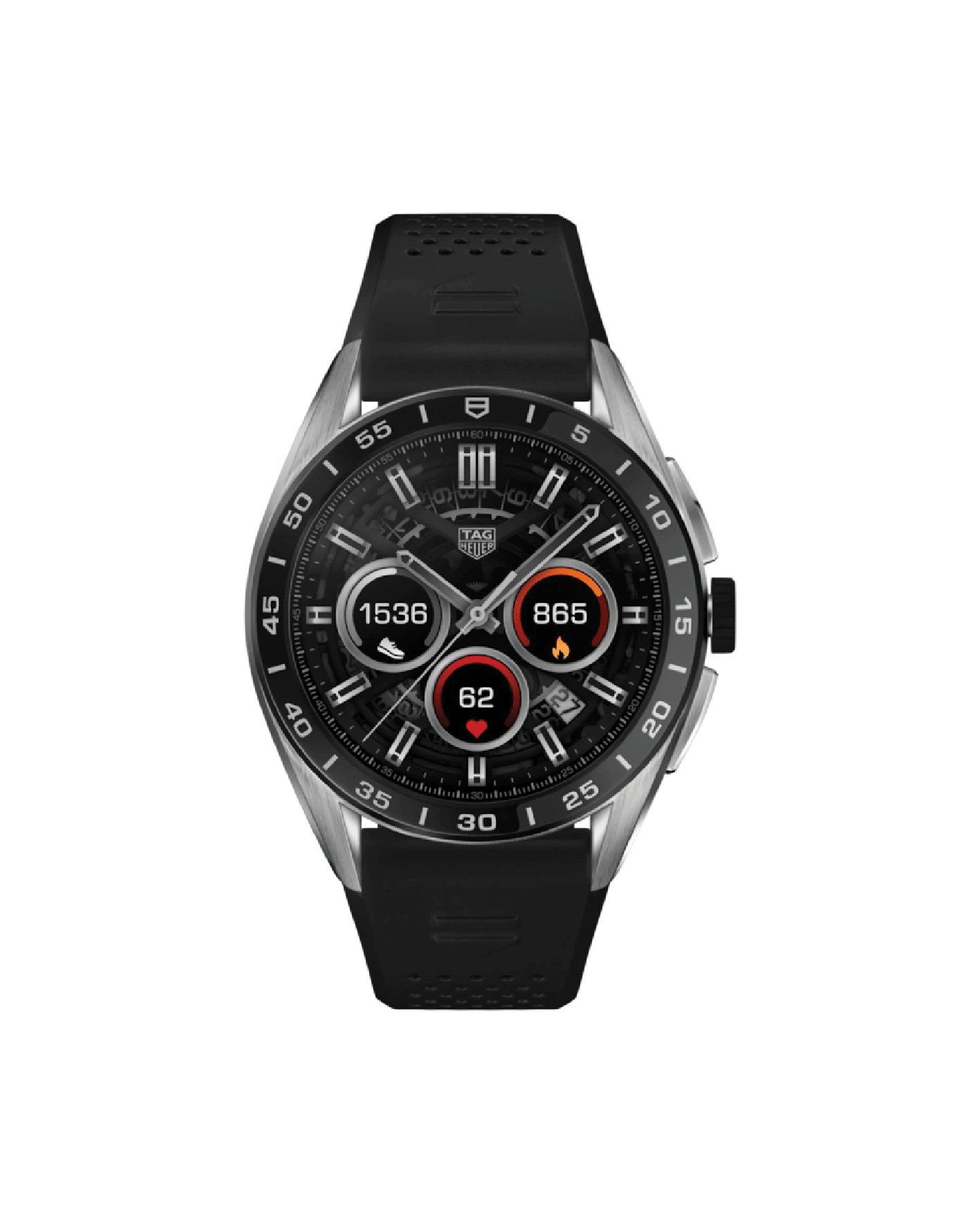 reloj para hombre tag heuer connected sbr8a10-bt6259