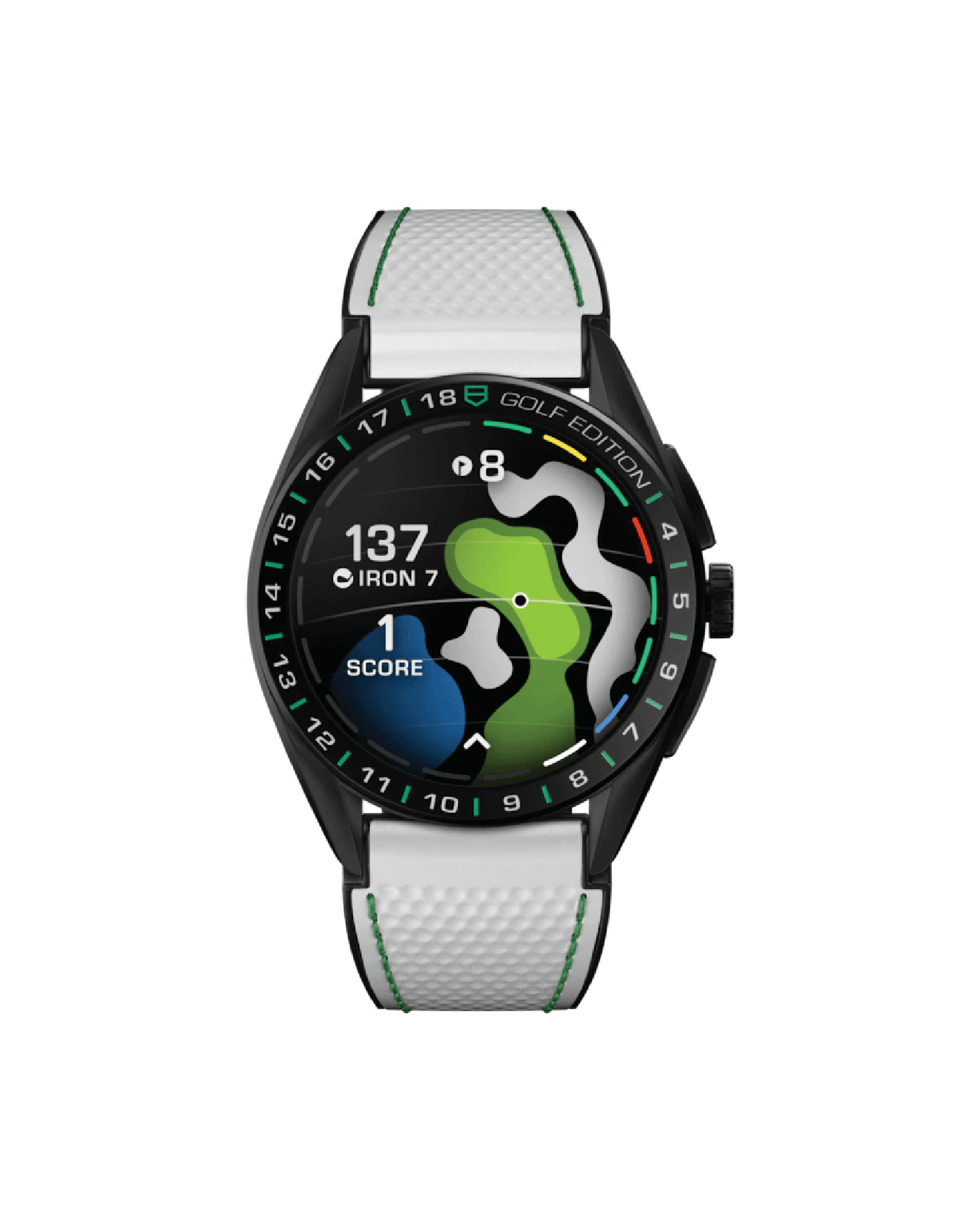 reloj para hombre tag heuer connected golf edition sbr8a81-eb0251