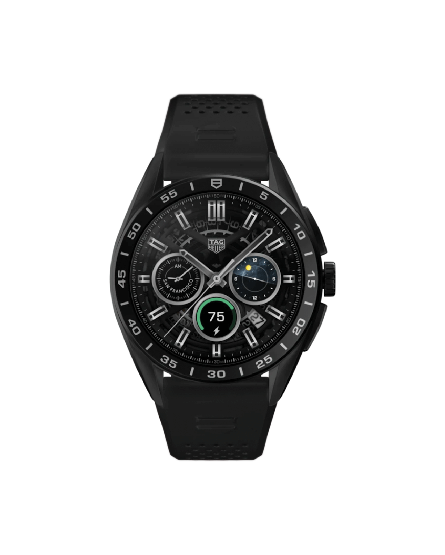 reloj para hombre tag heuer connected sbr8a-80-bt6261