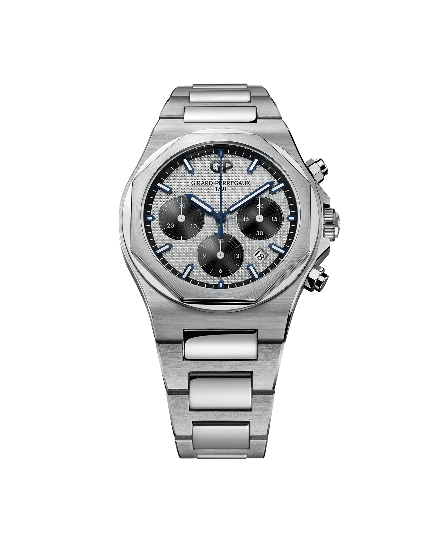 reloj girard-perregaux laureato chronograph 81020-11-131-11a