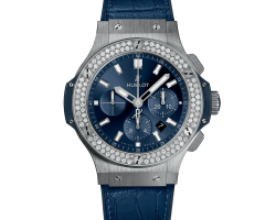 reloj hublot big bang steel blue diamond 301.SX.7170.LR.1104