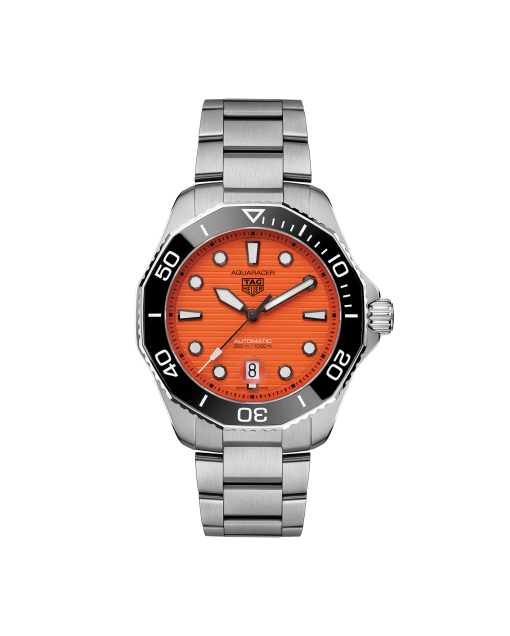 reloj tag heuer aquaracer professional 300 orange diver wbp201f-ba0632