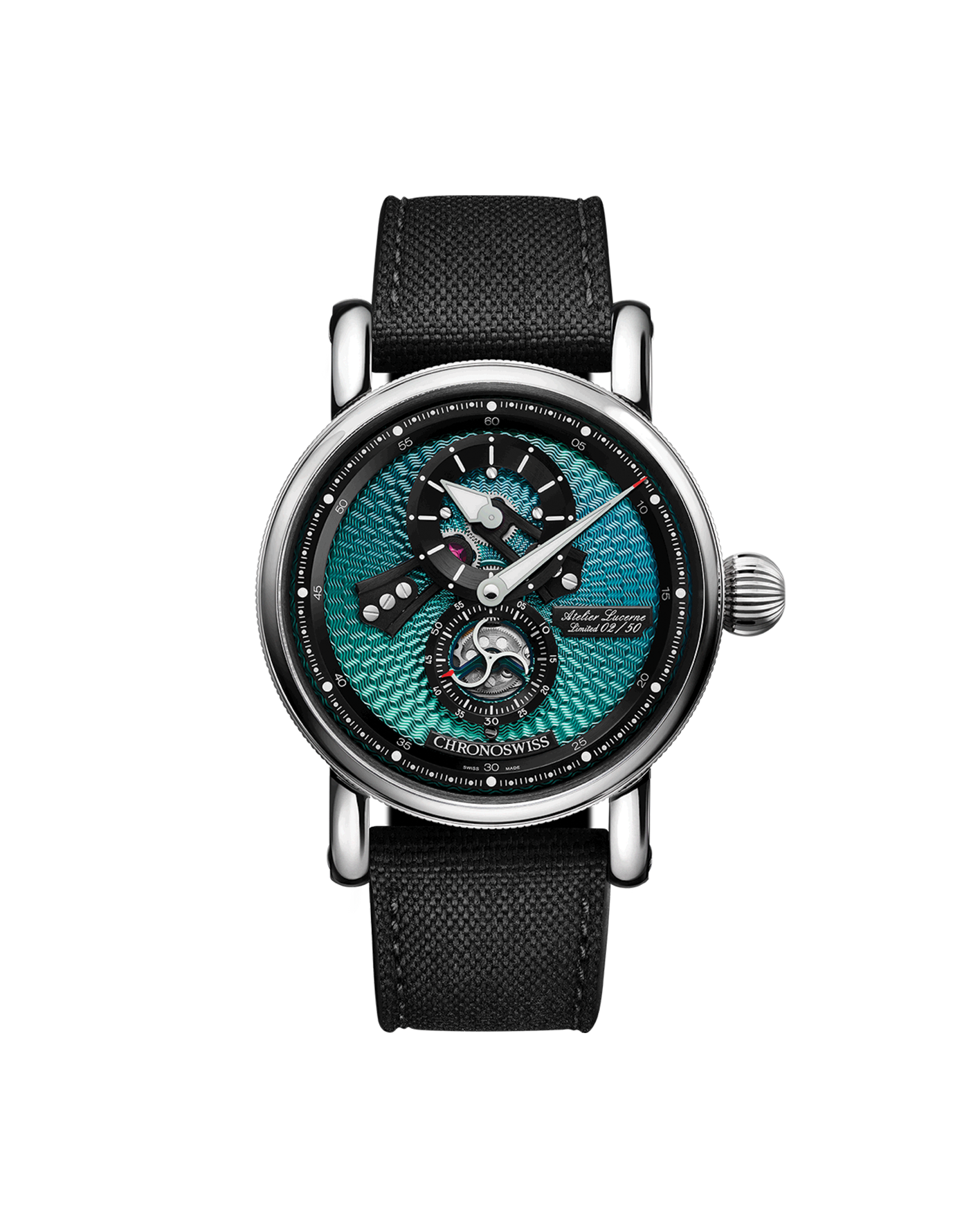 reloj chronoswiss open gear resec paraiba CH-8753.1-TUBK4