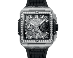 reloj hublot square bang unico titanium diamonds 821.NX.0170.RX.1204