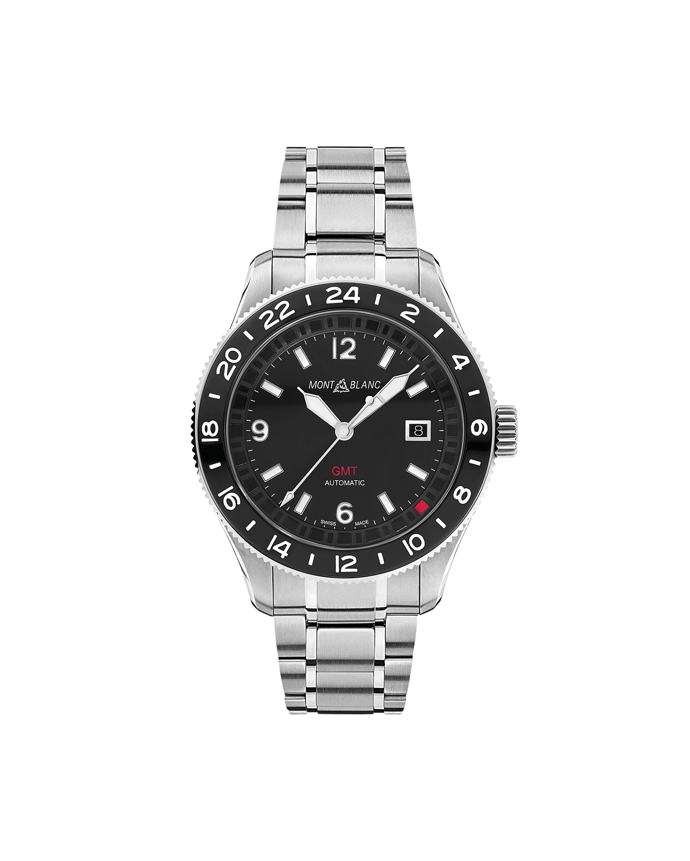 reloj montblanc 1858 gmt mb129615