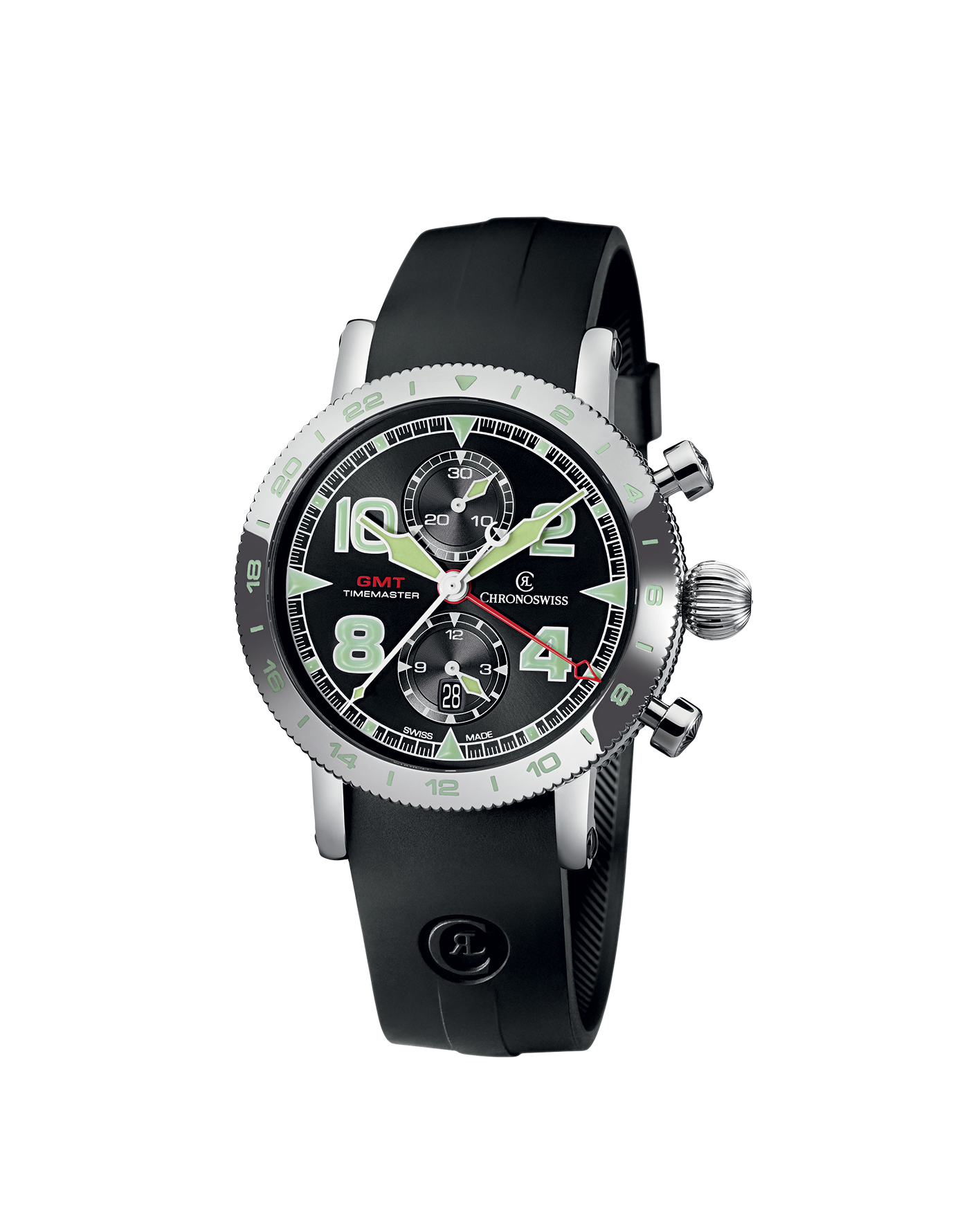 reloj chronosiwss timemaster chronograph gmt ch7553.1