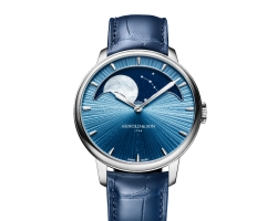 reloj arnold & son perpetual moon 41.5 platinum celestial blue 1GLBX.U01A.C200X
