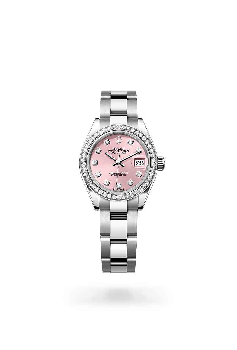 Pink rolex deals