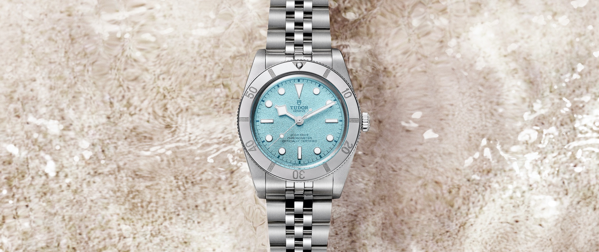 Tudor Black Bay 58 Lagoon Blue, 200 m de resistencia al agua