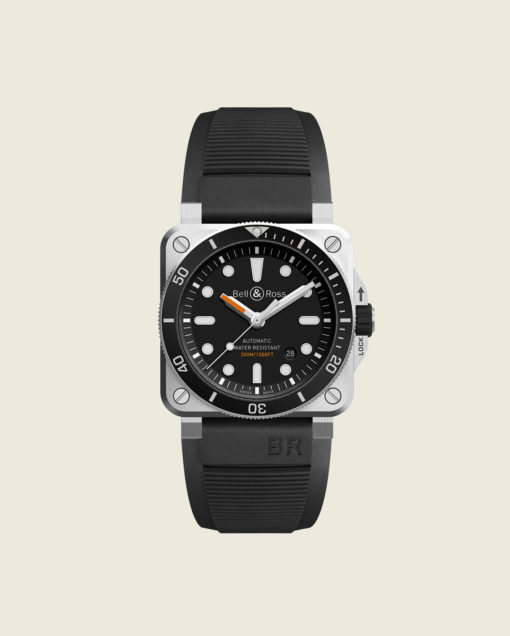 reloj bell & ross br03-92 diver BR0392-D-BL-ST/SRB