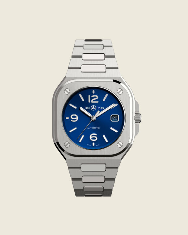 reloj bell & ross br 05 blue steel BR05A-BLU-ST/SST