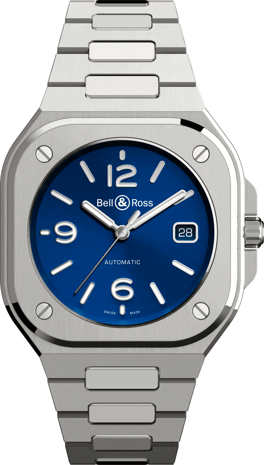 reloj bell & ross br 05 blue steel BR05A-BLU-ST/SST