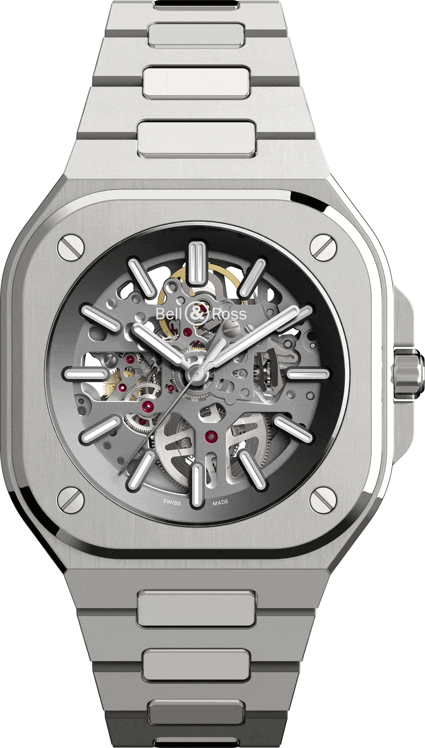 reloj bell & ross br 05 skeleton BR05A-GR-SK-ST/SST