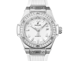 reloj hublot big bang one click steel white diamonds 485.SE.2010.RW.1204