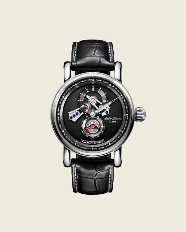 reloj chronoswiss flying regulator open gear CH-8753-BKBK