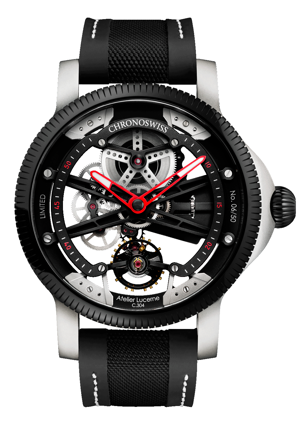 reloj chronoswiss skeltec CH-3714-BK