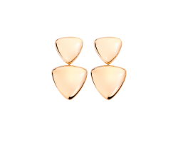 Aretes Freccia de oro rosa Vhernier