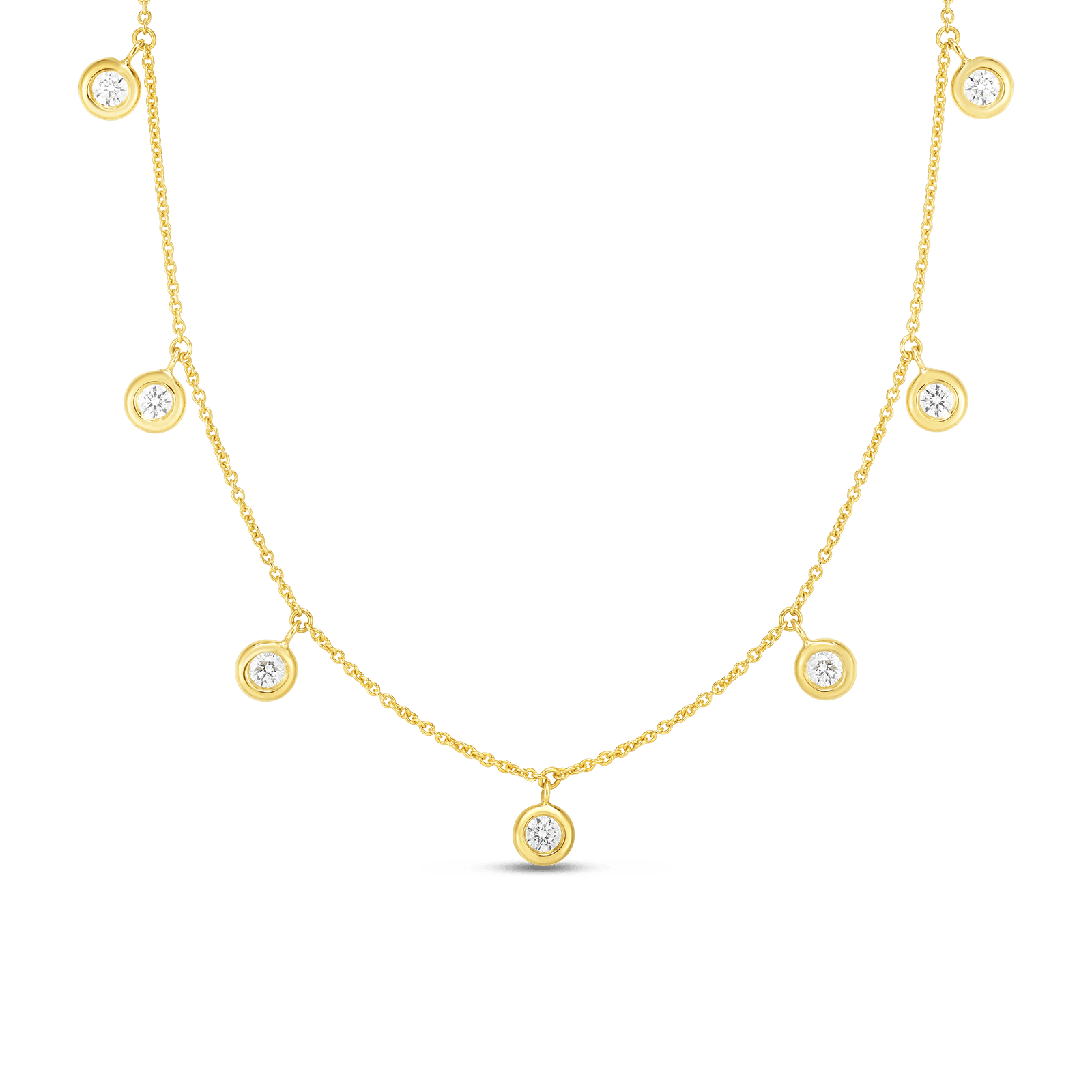 collar roberto coin diamonds by the inch 530011aychx