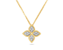 collar roberto coin princess flower diamantes 7771317ajchx