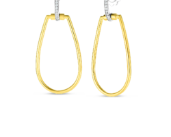 aretes roberto coin classica parisienne oro amarillo 8882381aherx