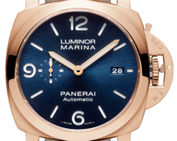 reloj panerai luminor marina goldtech pam01112