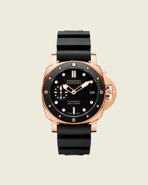 reloj panerai submersible goldtech pam01164