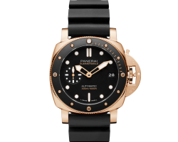 reloj panerai submersible goldtech pam01164