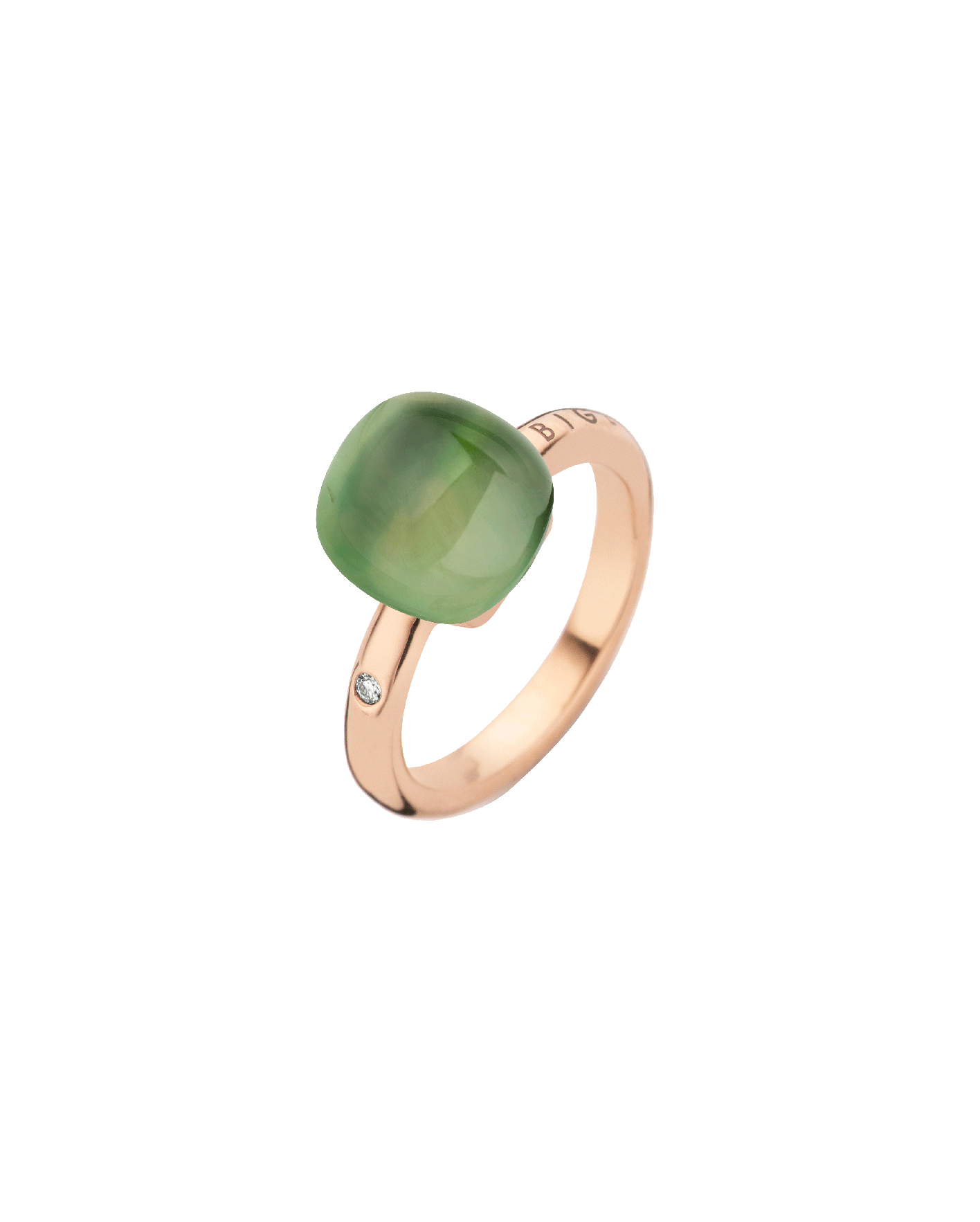 anillo bigli mini sweety green aventurine for ever 20R88Rleavvermp