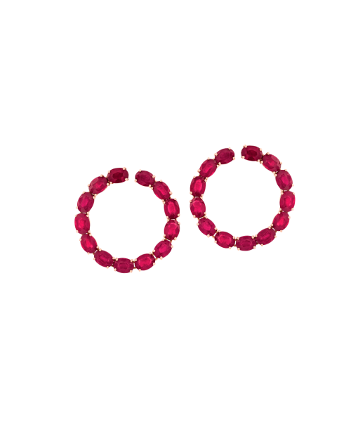 aretes halo rubies peyrelongue chronos