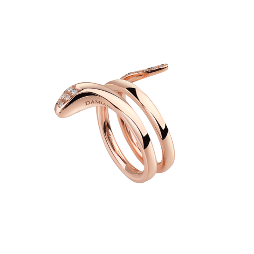 anillo damiani eden oro rosa 20083982