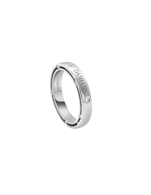 anillo damiani d side oro blanco 20086841