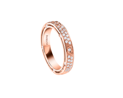 anillo damiani d side oro rosa diamantes 20086865