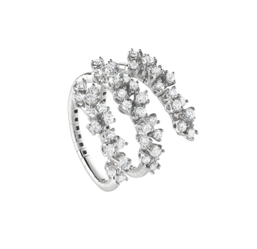 anillo damiani mimosa oro blanco diamantes 20078477