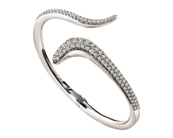 brazalete damiani eden oro blanco diamantes 20063170