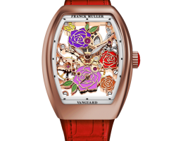 reloj franck muller vanguard skeleton rose V 32 S6 SQT ROSE (RG)