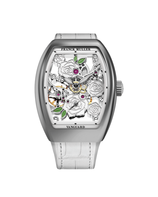 reloj franck muller vanguard rose skeleton V 32 S6 SQT ROSE (BC) OG