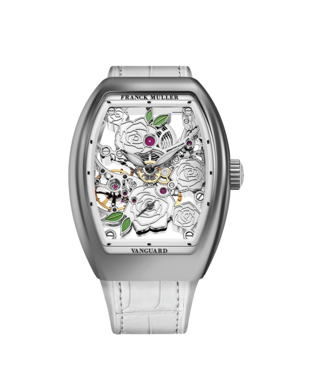 reloj franck muller vanguard rose skeleton V 32 S6 SQT ROSE (BC) OG