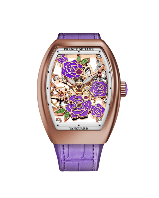 reloj franck muller vanguard rose skeleton V 32 S6 SQT ROSE (VL) 5N