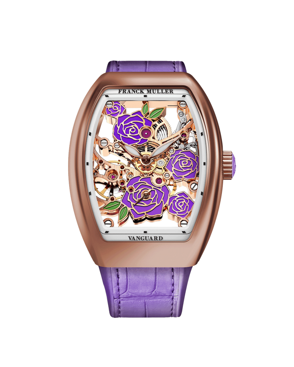 reloj franck muller vanguard rose skeleton V 32 S6 SQT ROSE (VL) 5N