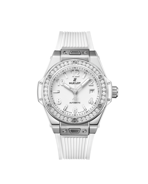 reloj hublot big bang one click steel white diamond 485.SE.2010.RW.1204