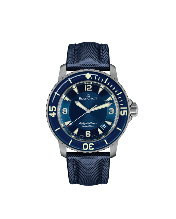 reloj blancpain fifty fathoms automatique 5015-12B40-O52A