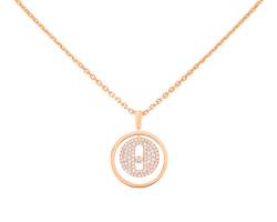 collar messika lucky move pave oro rosa