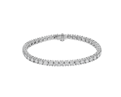 brazalete tennis oro blanco diamantes