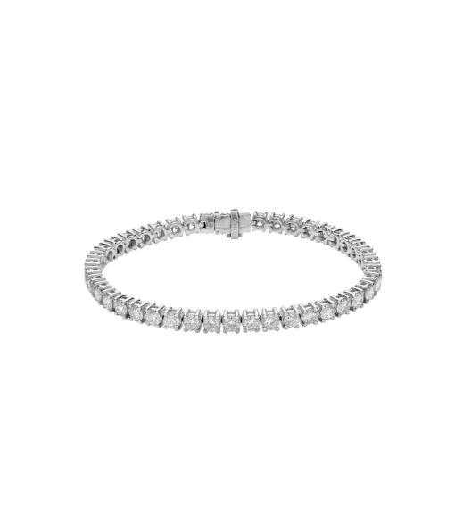 brazalete tennis oro blanco diamantes